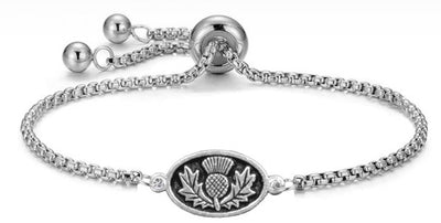 Adjustable Bracelet - Celtic or Thistle Design