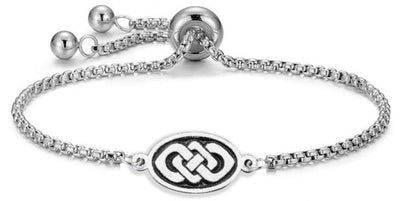Adjustable Bracelet - Celtic or Thistle Design