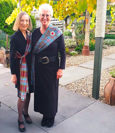 Ladies Tartan Sash & Brooch Hire