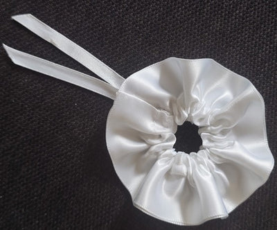 White Rosette for Blue Bonnet