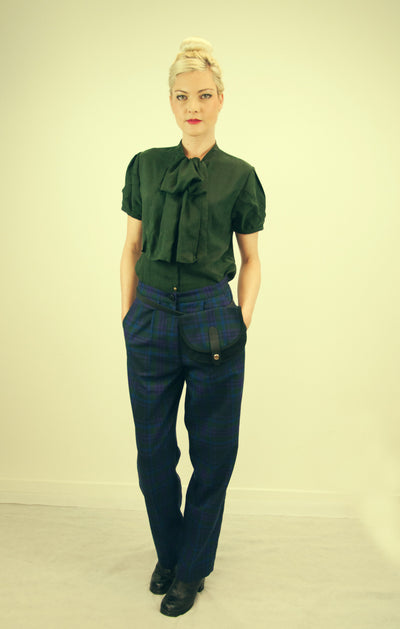 Tartan Trousers - - 2