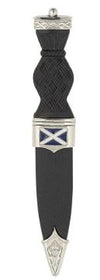 Saltire Sgian Dubh With Ball Top