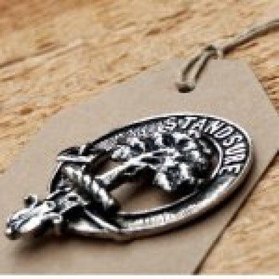 Clan Crested Hat Badge - - 3