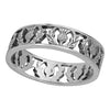 Scottish Thistle Silver Ring 0501