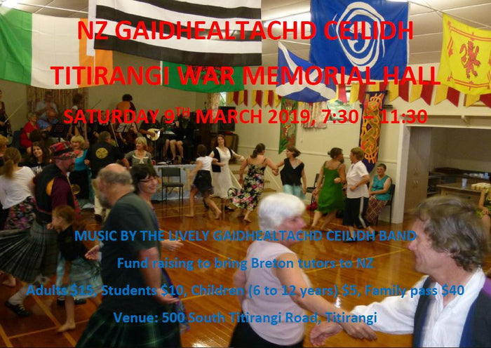 Gaidhealtachd Ceilidh - Fundraiser in Auckland