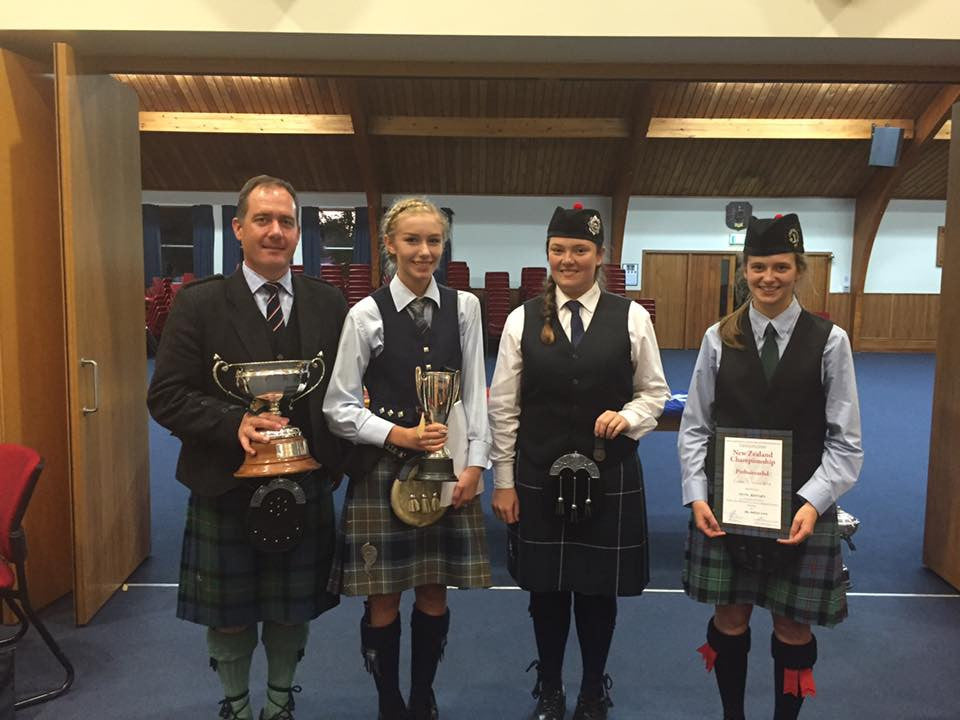 Hawke's Bay Easter Highland Games - Piping Results
