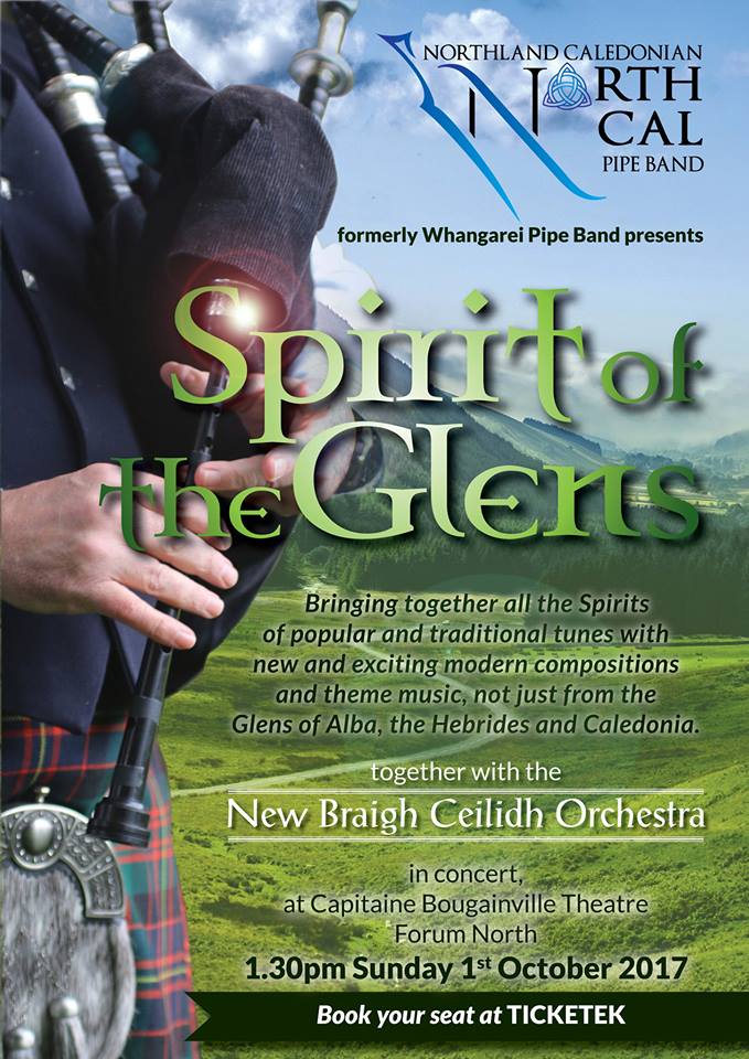 Northland Caledonian Pipe Band presents: 