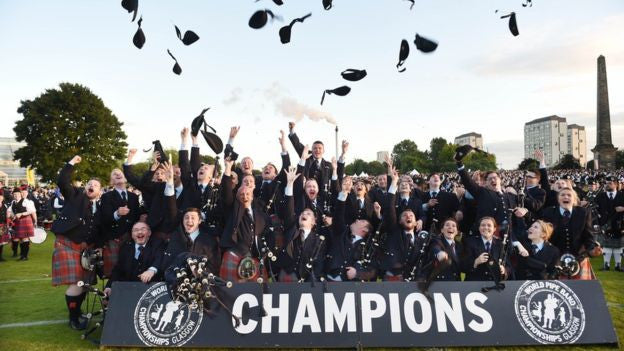 World Pipe Band Championships: 12-13 August 2016