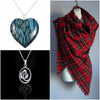 Scots in Spirit Mothers Day Special 2017, including Heathergems, Hamilton and Young Jewellery, Tartan Sashes, Tartan Scarves, Fabrics