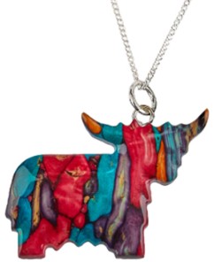 Highland "Coo" Pendant