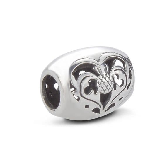 Bead Charm, Thistle Heart