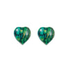 Heart Heather Stud Earrings