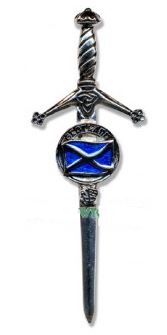 Kilt Pin Saltire