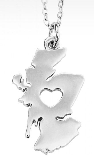 Map of Scotland Pendant (122P)