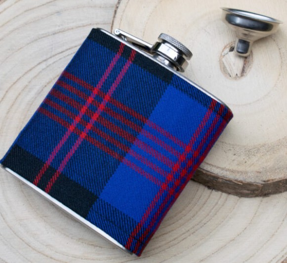 Tartan Hip Flask