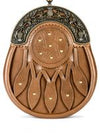 Traditional (Antique Brass) Tan Leather Sporran