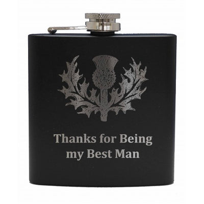 "Best Man" Hip Flask