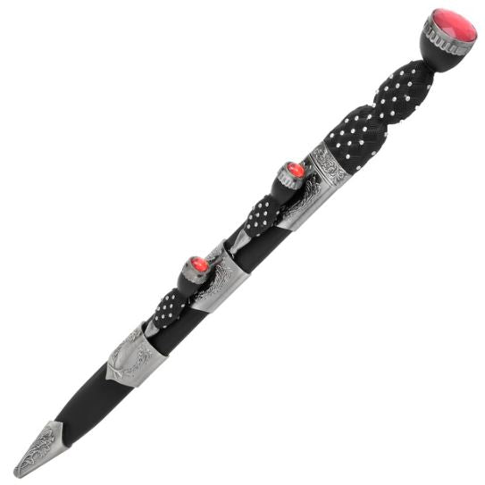 Black & Silver Studded Dirk