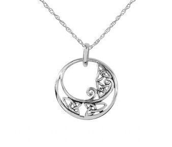 Celtic Silver Pendant Carol - 