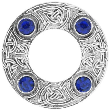 Dancer's Celtic Small Plaid Brooch (249)