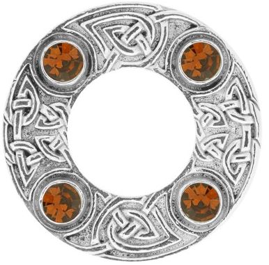 Dancer's Celtic Small Plaid Brooch (249)
