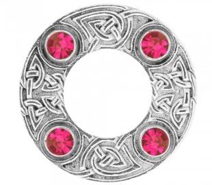 Dancer's Celtic Small Plaid Brooch (249)