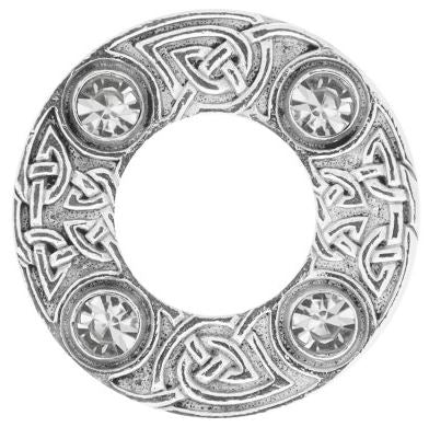 Dancer's Celtic Small Plaid Brooch (249)