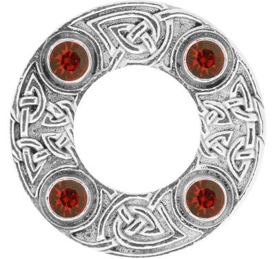Dancer's Celtic Small Plaid Brooch (249)
