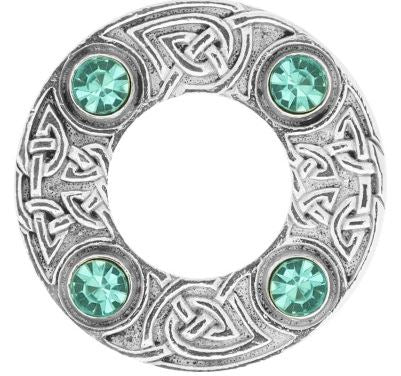 Dancer's Celtic Small Plaid Brooch (249)
