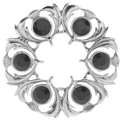 Dancer's Thistle Small Plaid Brooch (250)