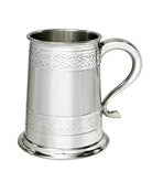 Embossed Celtic Bands Tankard