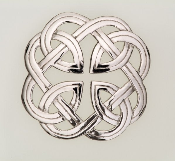 Plaid Brooch Eternal Interlace - 