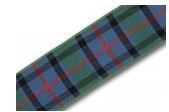 Flower of Scotland Tartan Ribbon (25m reel)