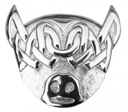 Highland "Coo" brooch (175)