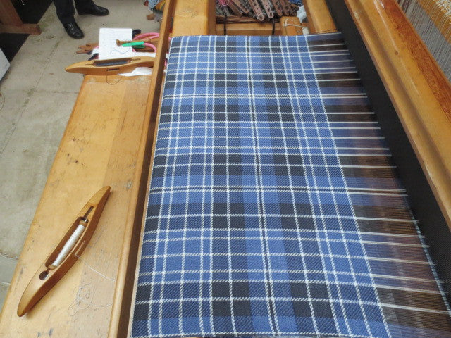 Pure Silk Tartan Stole - 