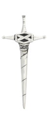 Kilt Pin Sword with Saltire -