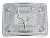 Stags Head Mount Buckle