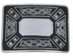 Celtic Rim Buckle - Black