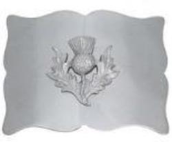 Plain Buckle with Thistle Mount