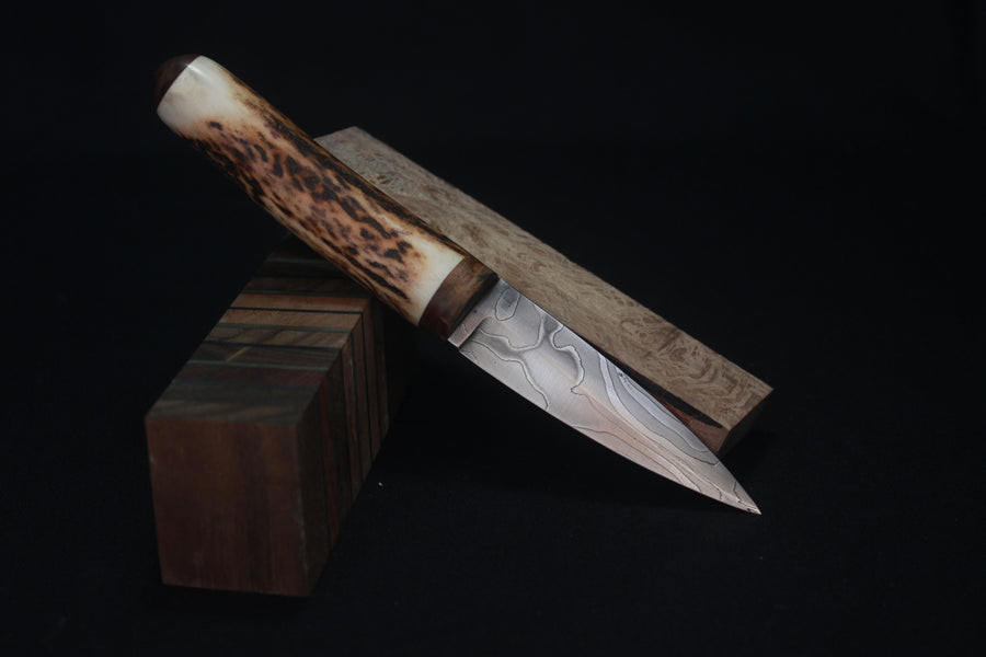 Sgian Dubh, Artisan-made, Antler Handle (NZ)