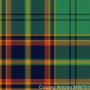 Irish County Tartan Scots in Spirit