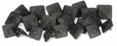 Matt Black Highland Buttons