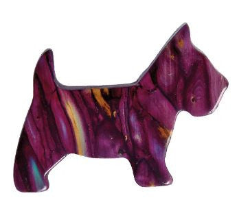 Scottie Dog Brooch - 