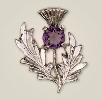 Scottish Thistle Brooch (2) - 
