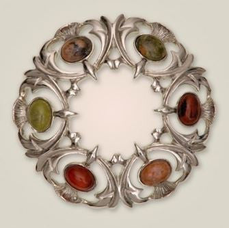Scottish Thistle Brooch - 