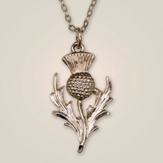 Scottish Thistle Pendant (217P)