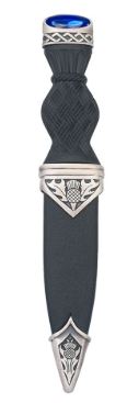 Thistle Matt Sgian Dubh With Stone Top