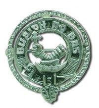 Clan Crested Small Brooch