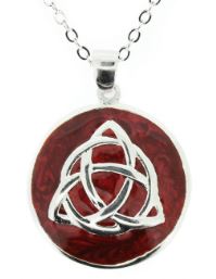 Celtic Trinity Knot Round Pendant
