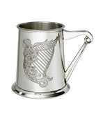 Irish Harp Pattern Tankard